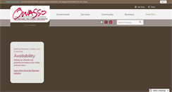 Desktop Screenshot of cityofowasso.com