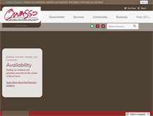 Tablet Screenshot of cityofowasso.com